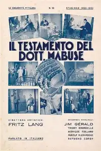 Il testamento del dottor Mabuse (1933) - Film Streaming HD